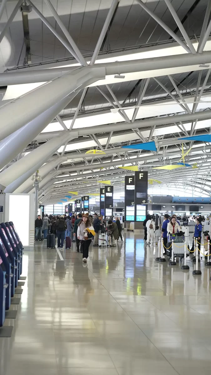 ノイバイ国際空港の様子